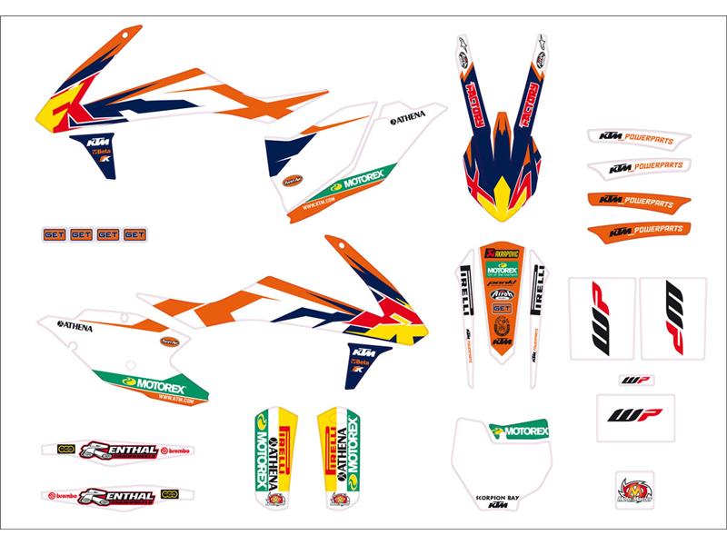 Factory graphics kit - The KTM Centre | Husky1903