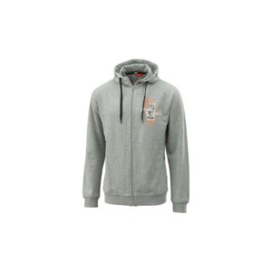 3PW240027506-ORANGE FLUIDS ZIP HOODIE-image